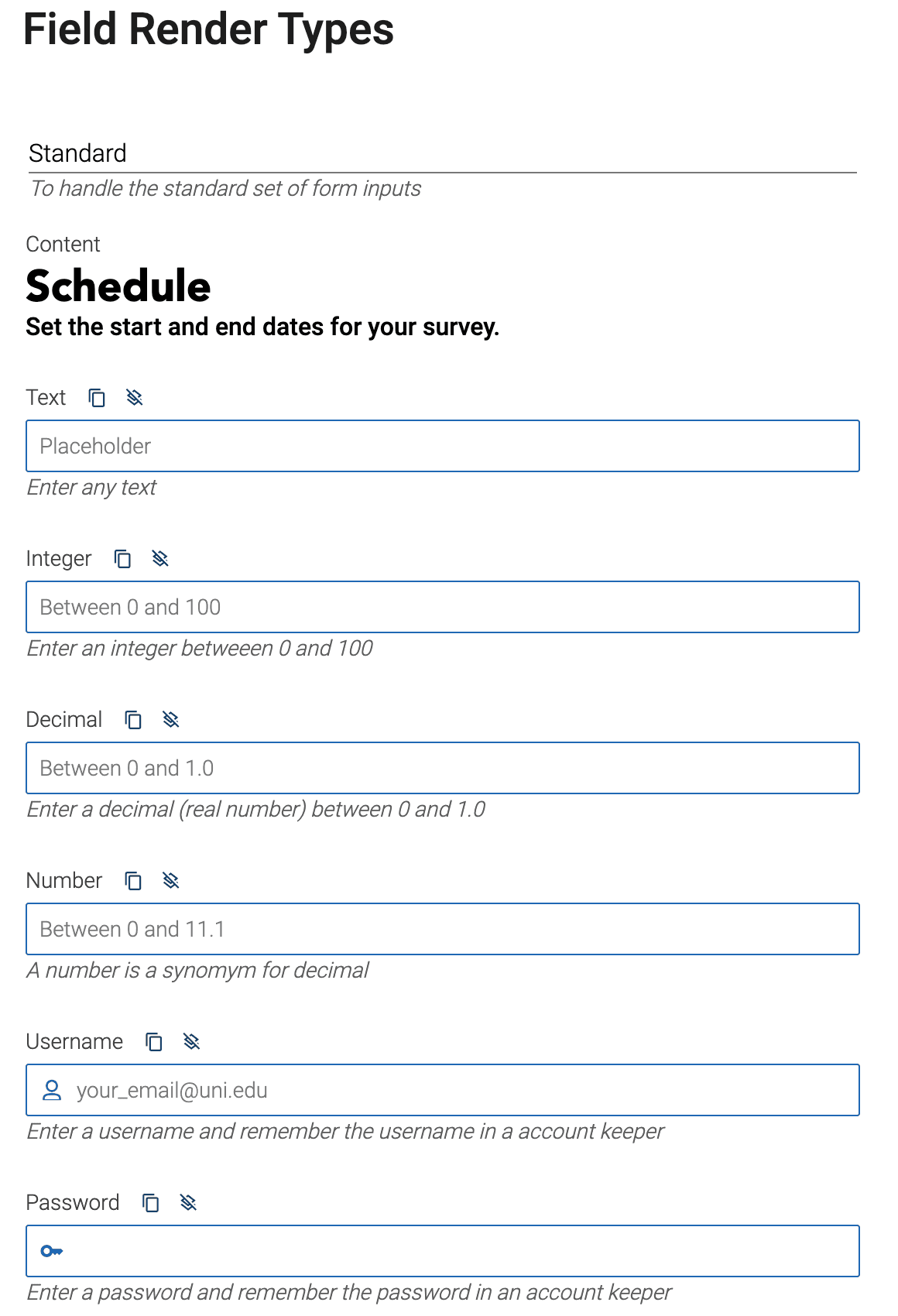 Picture of HIL 3 template render types view